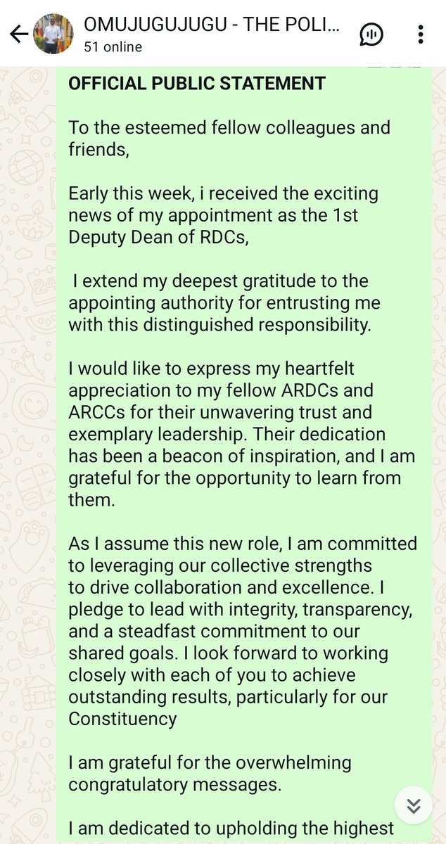 Omujugujugu1's tweet image. Thank you, my leader, President @KagutaMuseveni
I pledge sheer loyalty at all times!
Thank you @millybabalanda for always believing in me