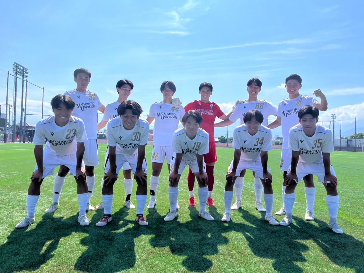 アルプスリーグ試合結果】 VS #山梨学院大学 《45分×2本》 1本目 1-2