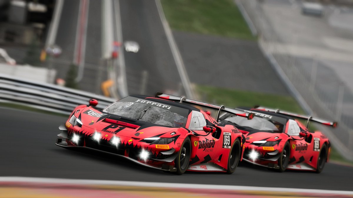 5 Hours to go! ⏰
#169 - P3 
#069 - P4 

#dragoracing #iRacingSpa24h #esports