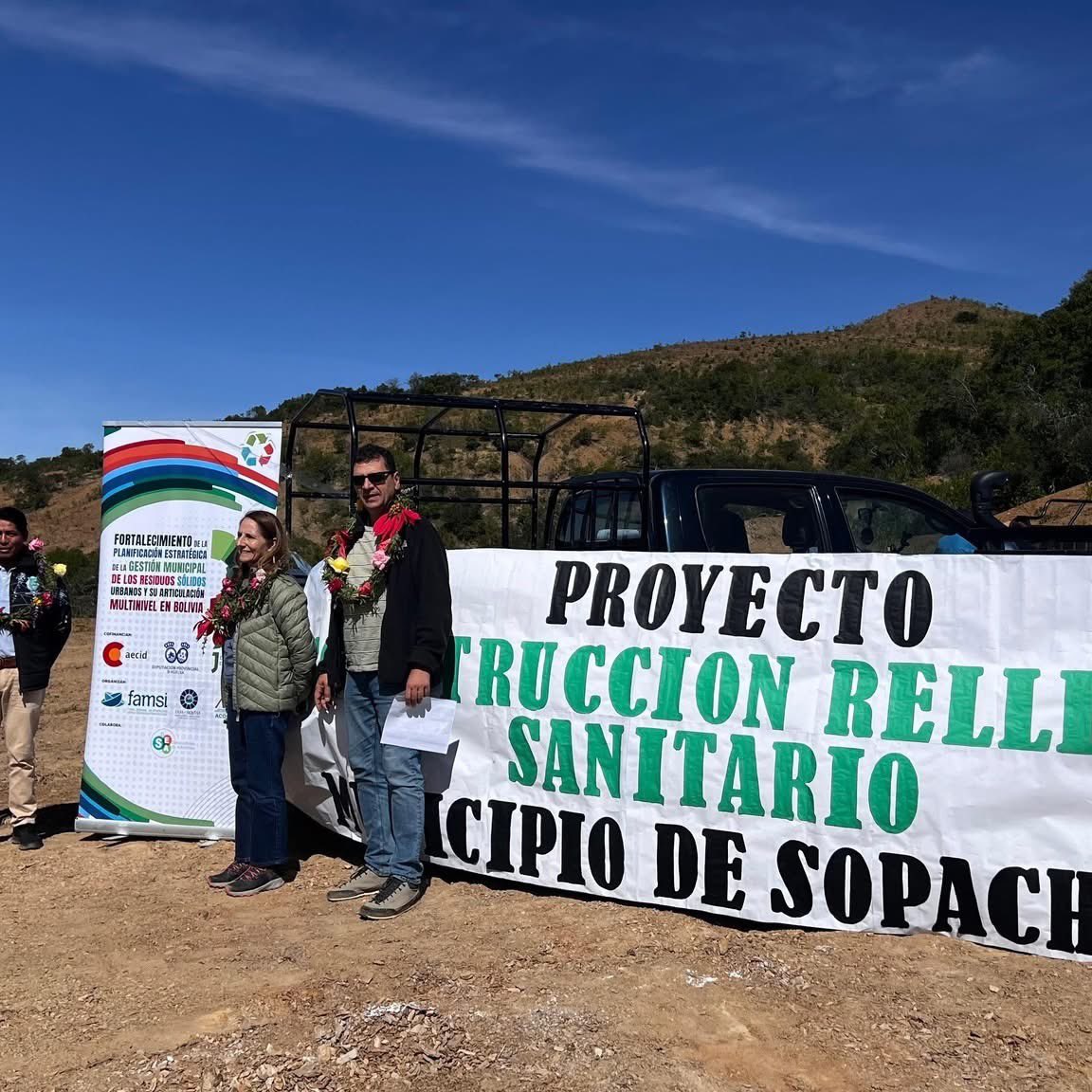 Diputación de Huelva (@dipuhu) on Twitter photo 🌍 La <a href="/DipuHU/">Diputación de Huelva</a> colabora en #Bolivia en la gestión sostenible de residuos.
🗣️ Participa en el IV Foro Internacional en #Sucre y visita proyectos en #Chuquisaca junto a FAMSI.
🔗 Más info en la web n9.cl/aatha 🌍 La <a href="/DipuHU/">Diputación de Huelva</a> colabora en #Bolivia en la gestión sostenible de residuos.
🗣️ Participa en el IV Foro Internacional en #Sucre y visita proyectos en #Chuquisaca junto a FAMSI.
🔗 Más info en la web n9.cl/aatha