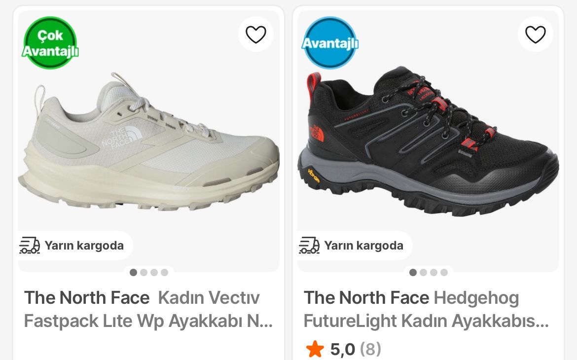 North Face ayakkabılar sepette TAM 1800 lira birden düşüyor kaçıran üzülür valla

tr.ee/NORTHFACE

 #işbirliği