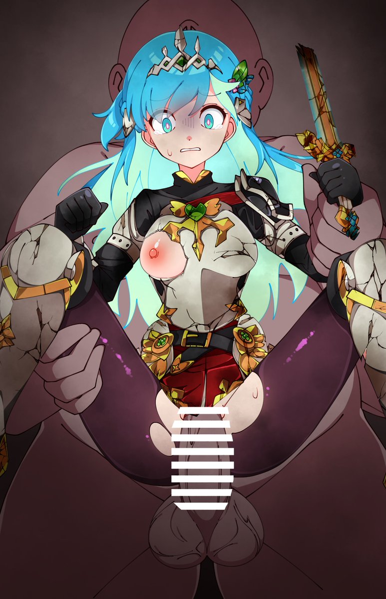 敗北した勇者ちゃんの鎧からぷるぷる片乳おっぱいがまろびでちゃってるのが一番シコれますからね🔞 