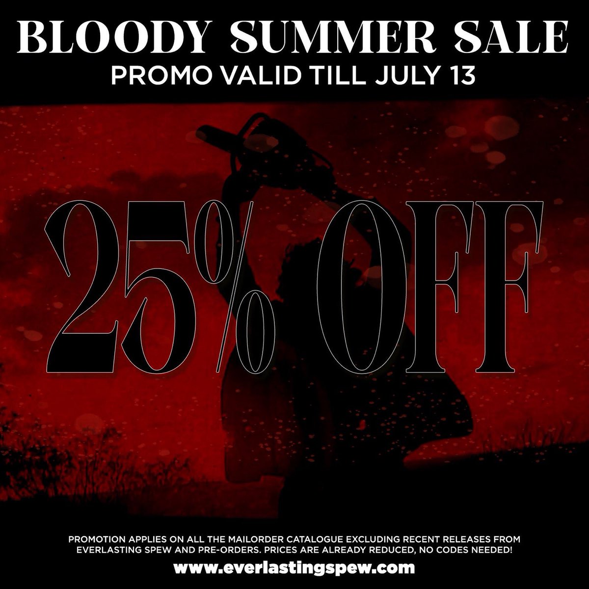 Last few hours 25% OFF
everlastingspew.com