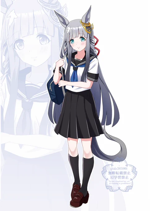クロノちゃんにセーラー服を着せたい #クロノジェネシス