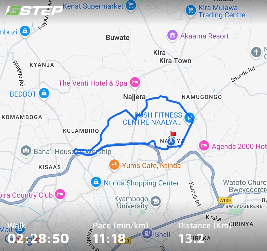 Mother nature really punished today for inconsistency - She was like, 'You think you can just be gone for months and return fit? I STRONGLY considered getting a jaj back after only 6km ehhh..
Seriously, back to the walking routine now/