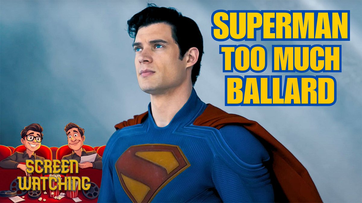 The SCREEN WATCHING Podcast, July 10-16, 2025 - #Superman , #TooMuch , #BallardOnPrime , <a href="/HTTYDragon/">#HowToTrainYourDragon</a>  .
LISTEN on your podcast platform: bit.ly/3HzTdLU
WATCH on our #YouTube channel: youtu.be/6O2TTl4jbjg