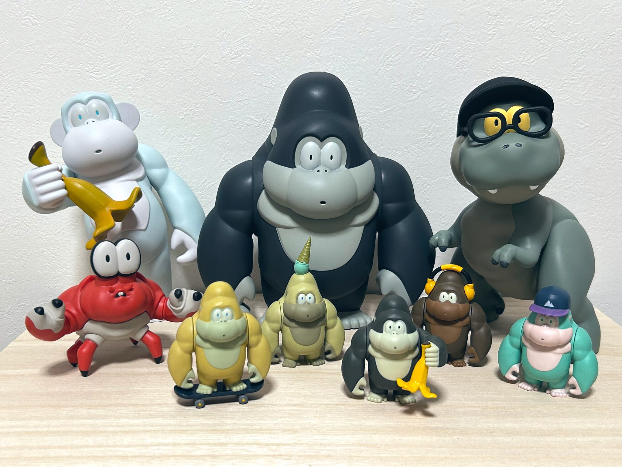 MONKEY CRAB tiny rex モンキークラブ　ソフビ MONKEY CRAB tiny rex モンキークラブソフビ