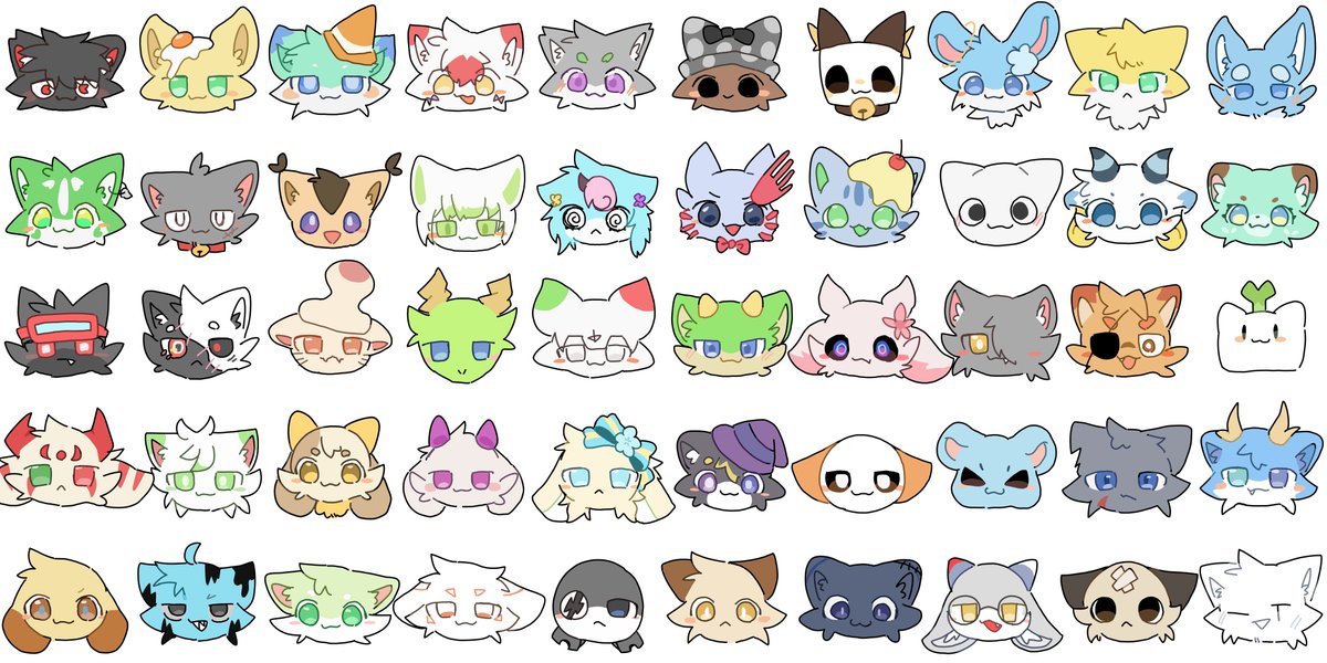 フォロワーさんの子テロ(50人)