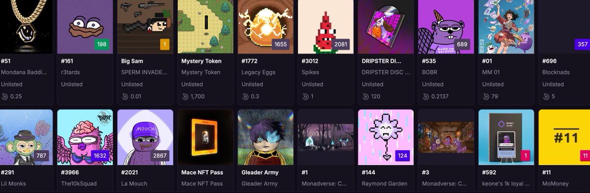 Something’s cooking in the Monad ecosystem
NFTs are entering the scene.
What if the most performant chain also had the most powerful collectibles?