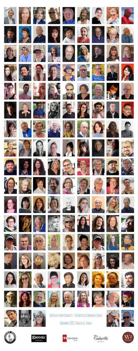 Selanik'de  22 Eylül'de yine muhteşem bir sulu boya sergisi açılacak.
Uluslararası ünlü sulu boya sanatçısı arkadaşlarımla bu sergide buluşacağım için mutluyum.