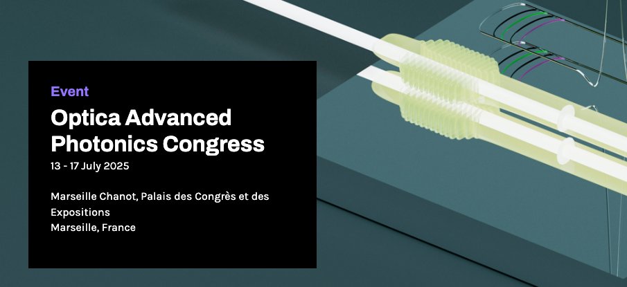 On Monday, July 14, I'll participate in the LightFrontiers panel discussion (12:45 PM) and present an hour-long tutorial on Optical Properties and Applications of a Large Family of Metallic 2D Nanosheets – #MXenes (2 PM)  (NOMA conference)
optica.org/events/congres…