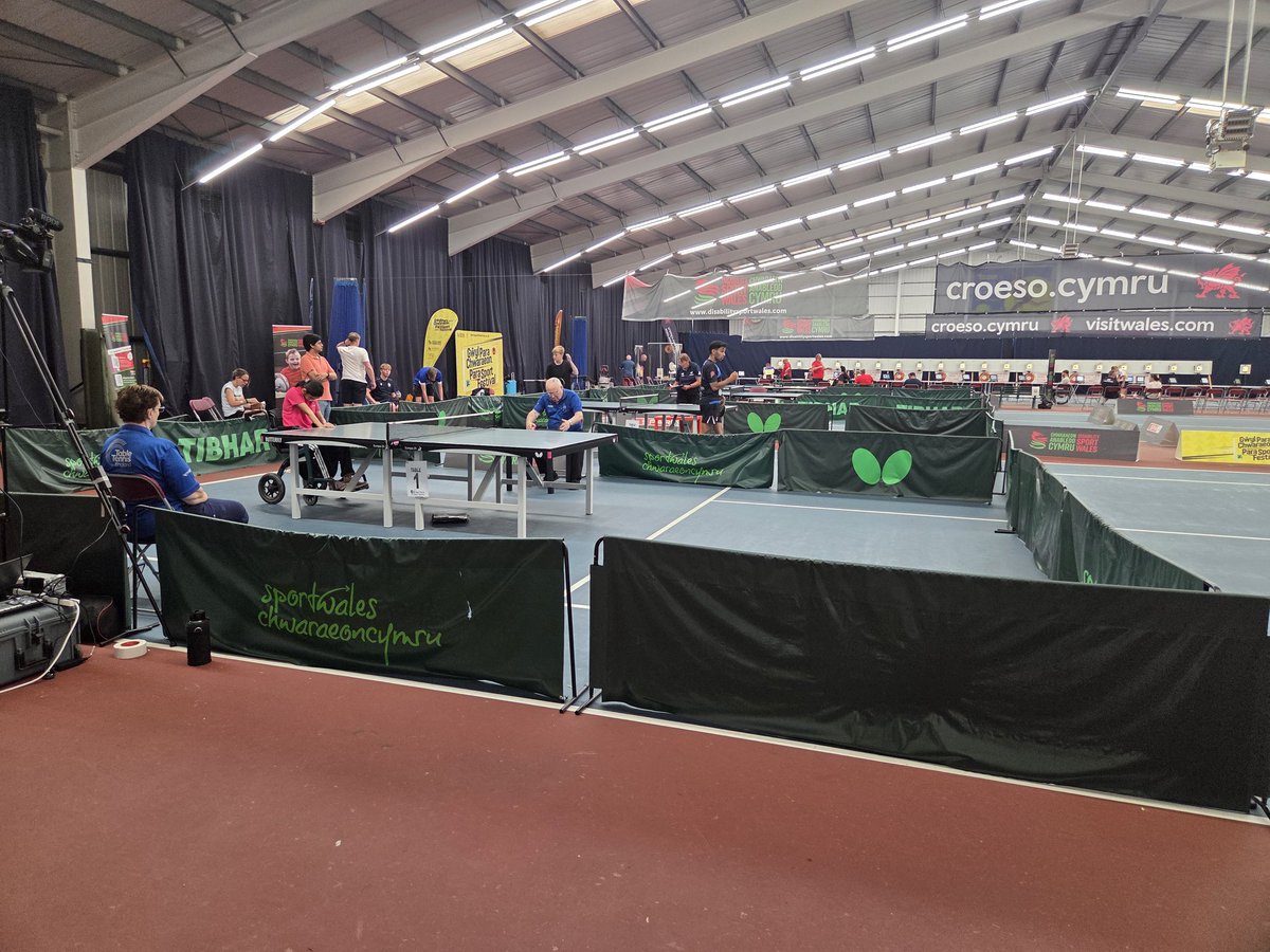 Gareth Mills-Bennett (@garethmb84) on Twitter photo The Para Sport Festival back in action today in Swansea Tennis Centre with Table Tennis and Target Shooting getting going <a href="/dsw_news/">Disability Sport Wales</a> The Para Sport Festival back in action today in Swansea Tennis Centre with Table Tennis and Target Shooting getting going <a href="/dsw_news/">Disability Sport Wales</a>