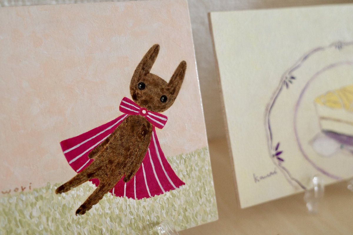 47U88's tweet image. Creemaに出品しました☆彡
ご縁がありましたら幸いです🌱

小さな絵/さりげなく可愛いうさぎ

creema.jp/item/19574790/…