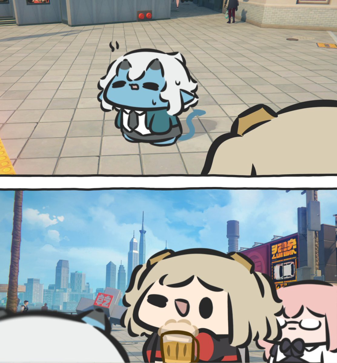 Wanna grab a drink?

#ゼンゼロ  #zzzero