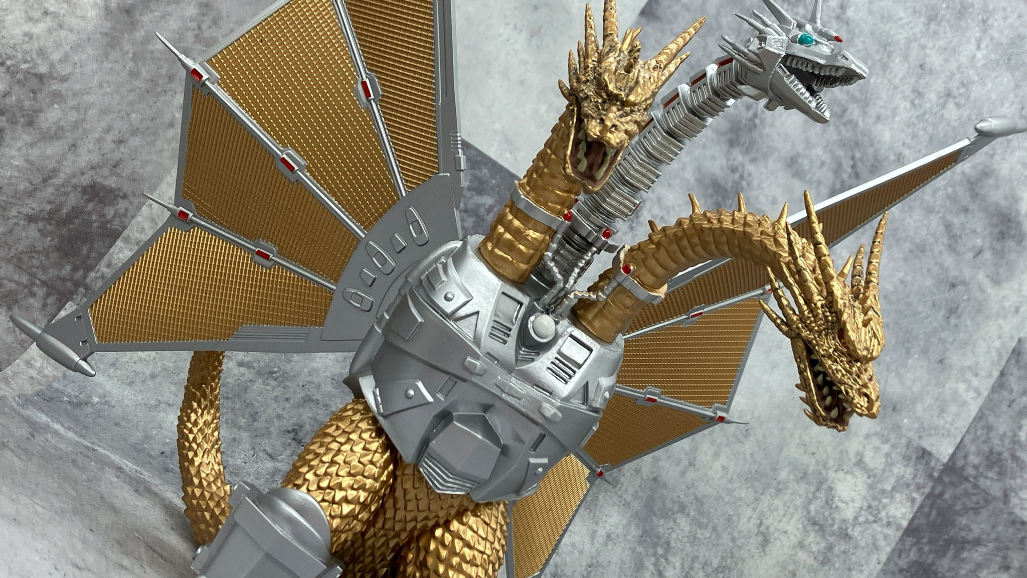 ◯値引き中！東宝怪獣コレクション メカキングギドラ ※尻尾パーツ無し Toho Kaiju Collection No. 50: The Robot Who Thinks He's