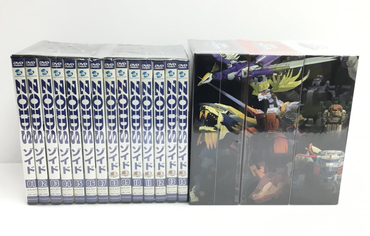 懐かし目なロボットアニメ全巻セット入荷しました!! ｢#zoids #ゾイド
