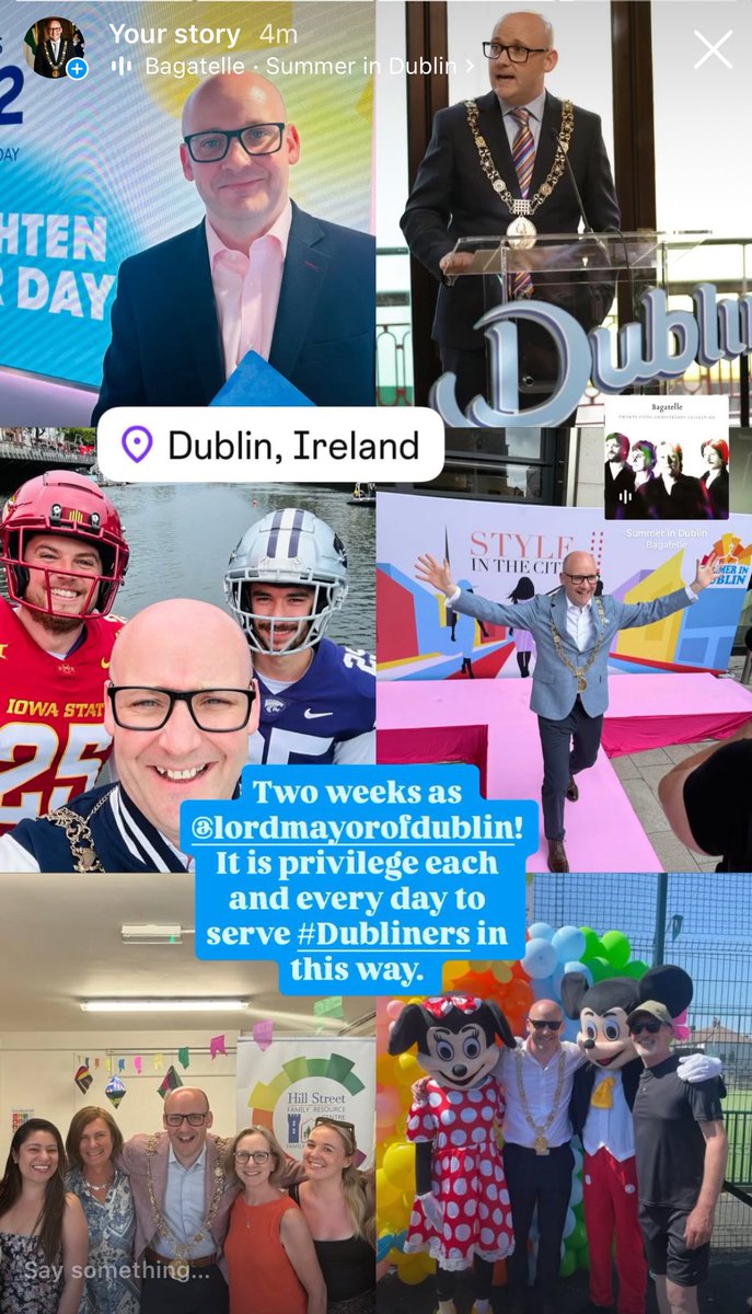 Cllr. Ray McAdam (@raymcadam) on Twitter photo Two weeks under my belt now as <a href="/LordMayorDublin/">Lord Mayor of Dublin</a>. It is a privilege each and every day to serve #Dubliners in this way. Two weeks under my belt now as <a href="/LordMayorDublin/">Lord Mayor of Dublin</a>. It is a privilege each and every day to serve #Dubliners in this way.