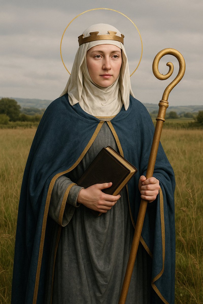 Today we remember Saint Mildred, a true English saint - a royal daughter who turned her back on power to serve Christ with strength and devotion.

Born in the 600s to King Merewald of Mercia and Saint Ermenburga, Mildred chose the life of a nun over the luxury of the court. She