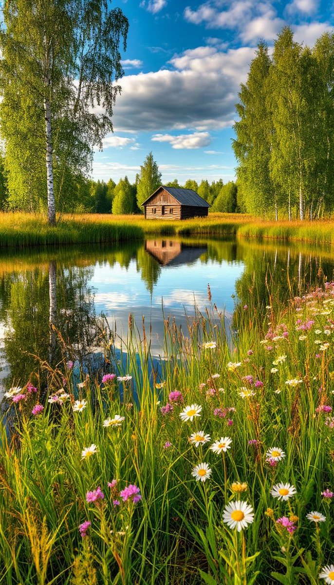 Beautiful summer day for all..🌺🌿🌼