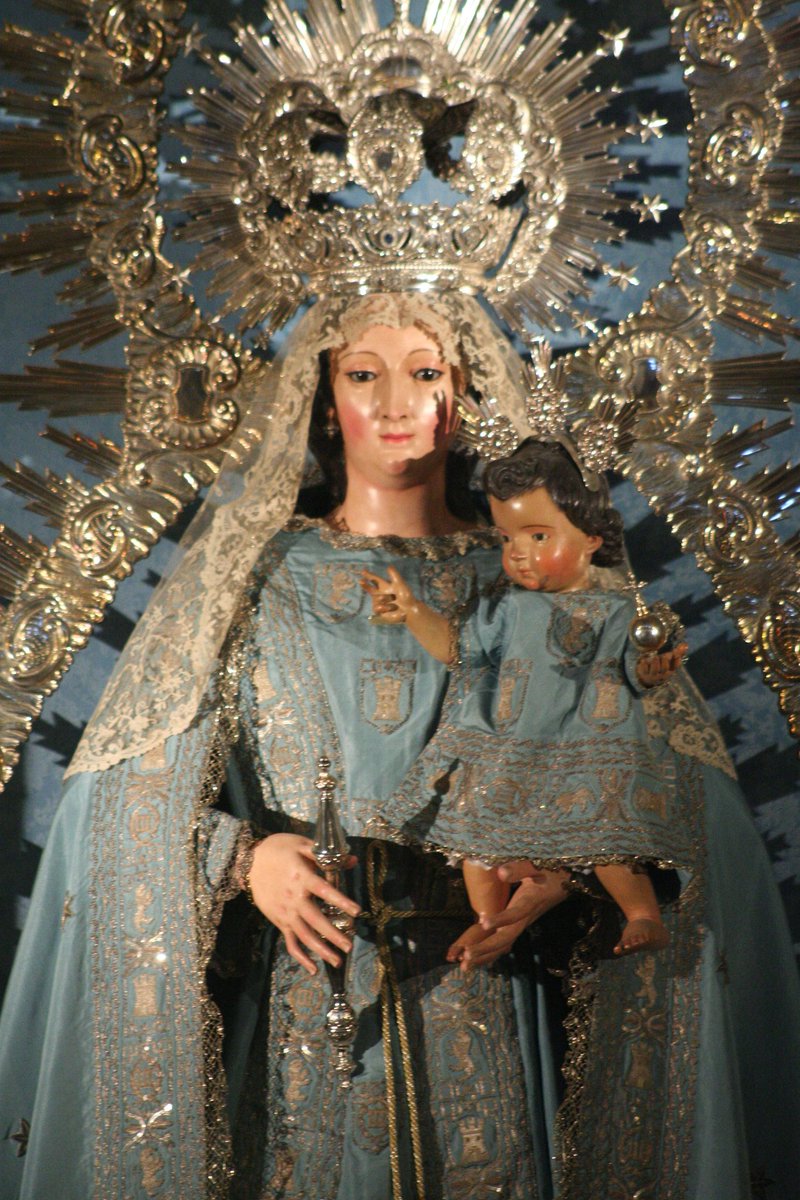 Virgen del Valle. Santuario de los Gitanos 

#VirgenesDesconocidasSevillanas
