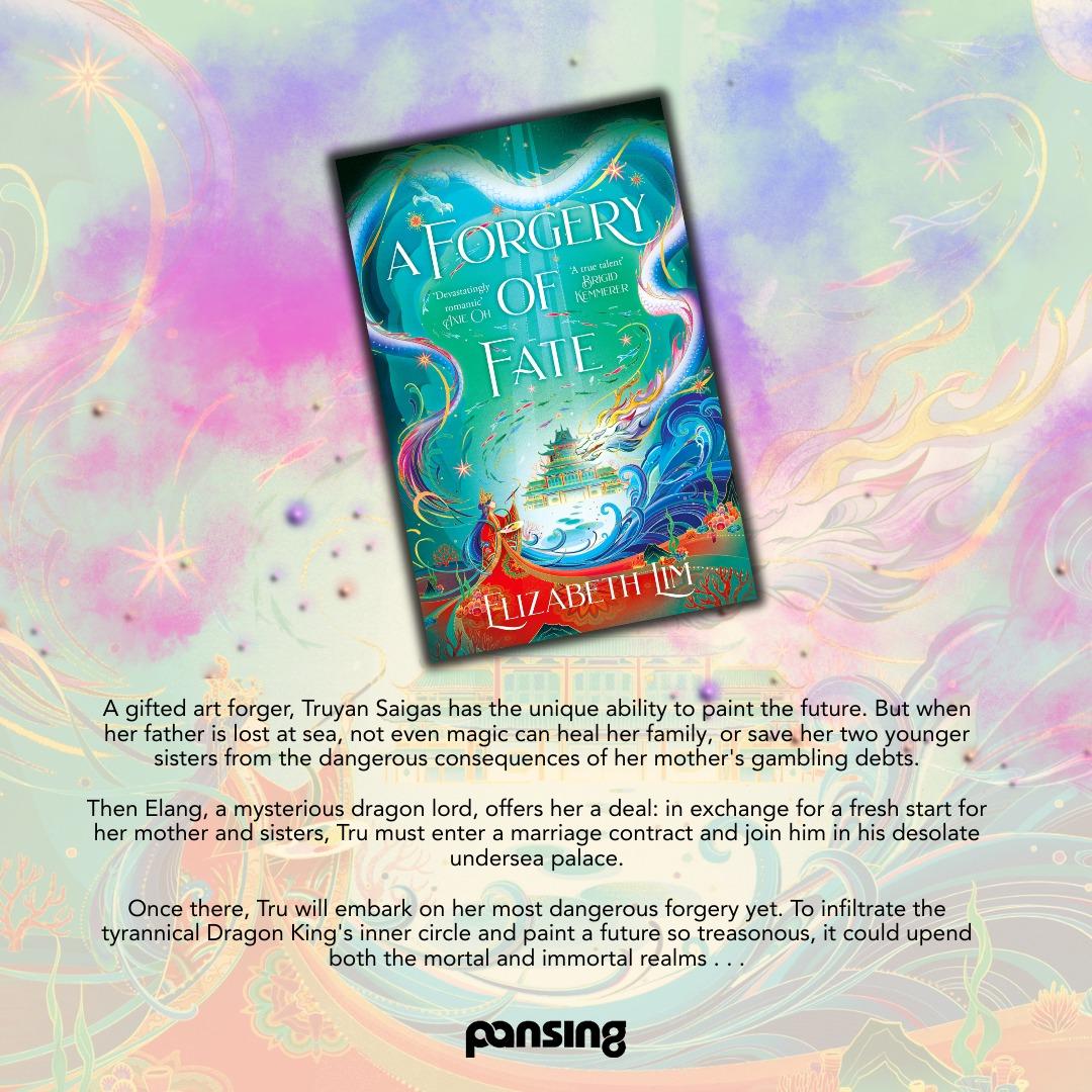 definitelybooks's tweet image. 𝗠𝗲𝗲𝘁 𝘁𝗵𝗲 𝗺𝗶𝗻𝗱 𝗯𝗲𝗵𝗶𝗻𝗱 𝘁𝗵𝗲 𝗺𝗮𝗴𝗶𝗰!🐉✨
Join us for an unforgettable afternoon with bestselling author Elizabeth Lim and dive deep into the world of 𝑨 𝑭𝒐𝒓𝒈𝒆𝒓𝒚 𝒐𝒇 𝑭𝒂𝒕𝒆!
#MeetTheAuthor #FantasyBooks #ElizabethLim
#AForgeryOfFate #BookEvent