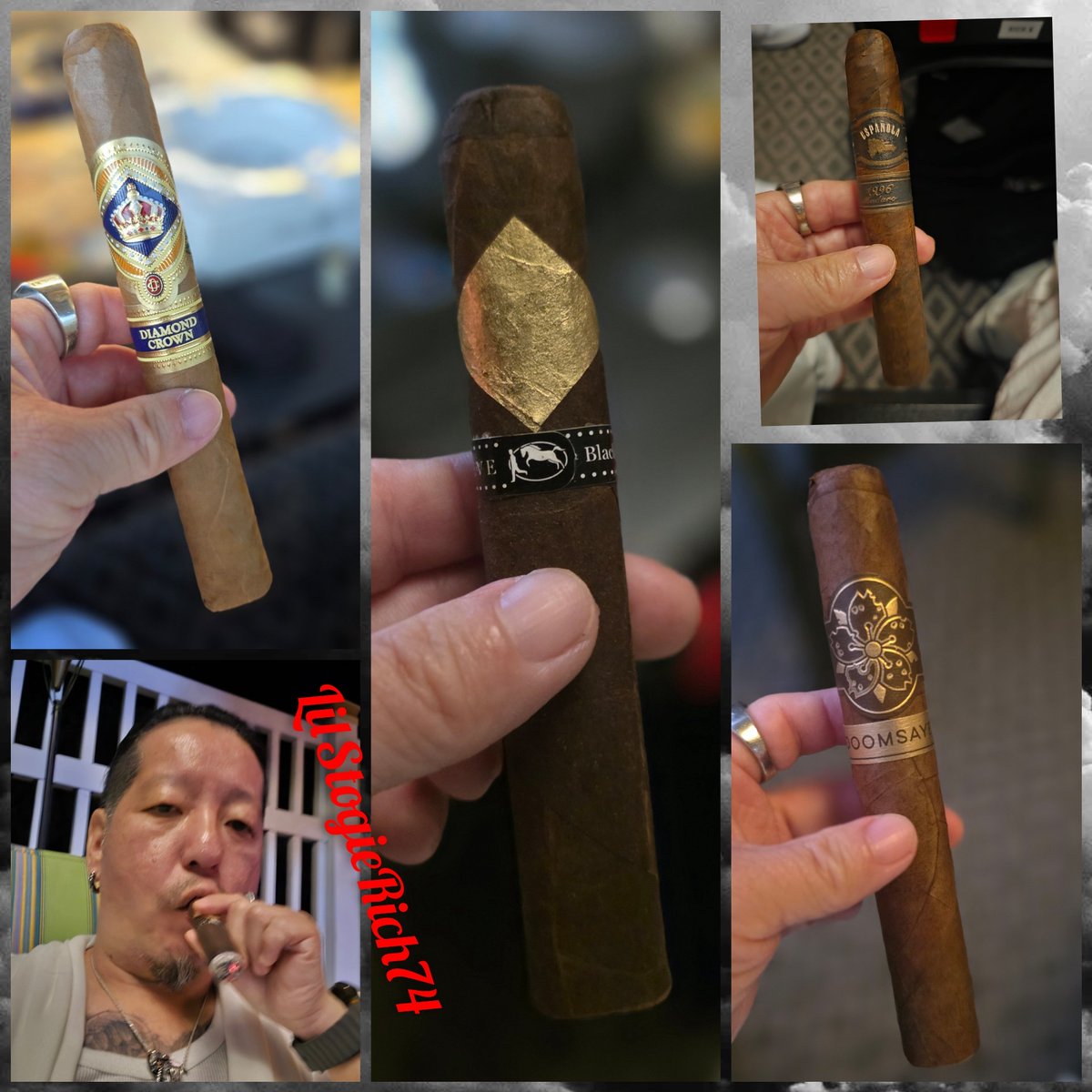 Tonight's smokes and gathering! #cigars #pssita #smokeitup #roxcigarsyndicate #rcscrew
