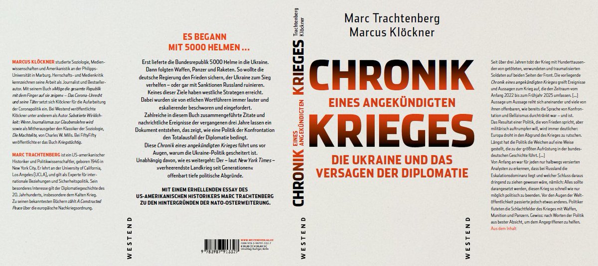KlocknerMarcus's tweet photo. Hier das Video. Genscher: "Wir waren uns einig, dass nicht die Absicht besteht, das Nato-Verteidigungsgebiet auszudehnen nach Osten", so Genscher. Kontext usw. umfassend im Buch, das morgen erscheint, dargestellt.  + Medienchronik.
Im Westen: Politik der gespaltenen Zunge. https://t.co/8Ks3gRIMK8