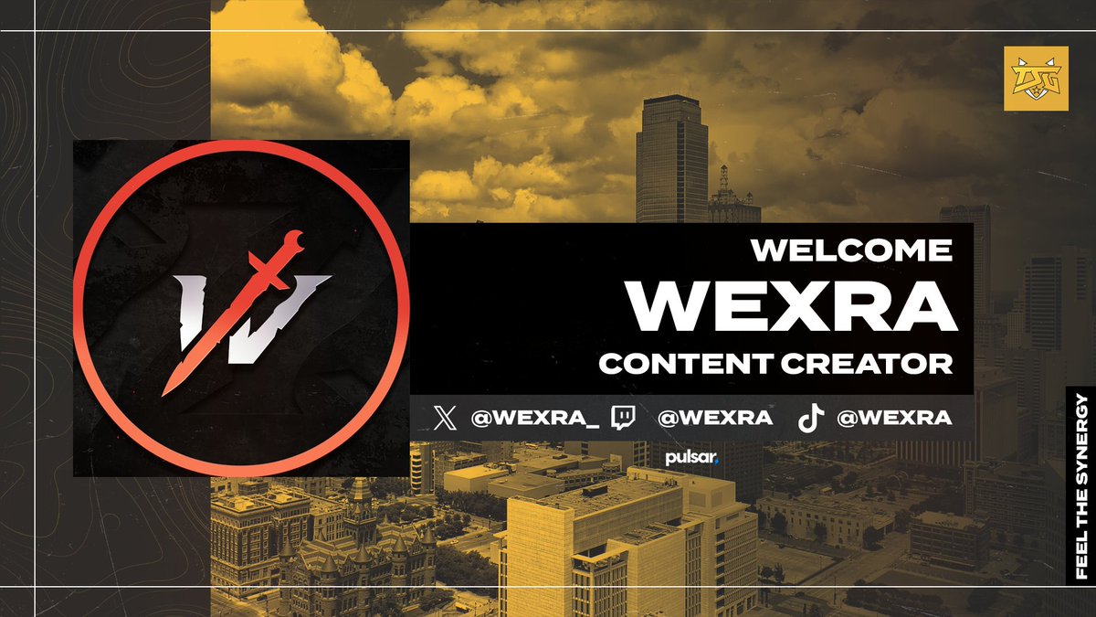 🔥 WELCOME <a href="/Wexra_/">Wexra</a>  🔥

Pumped to have her join the TSG content team.
The synergy’s getting stronger!

 linktr.ee/wexra

#FeelTheSynergy #TSGFamily