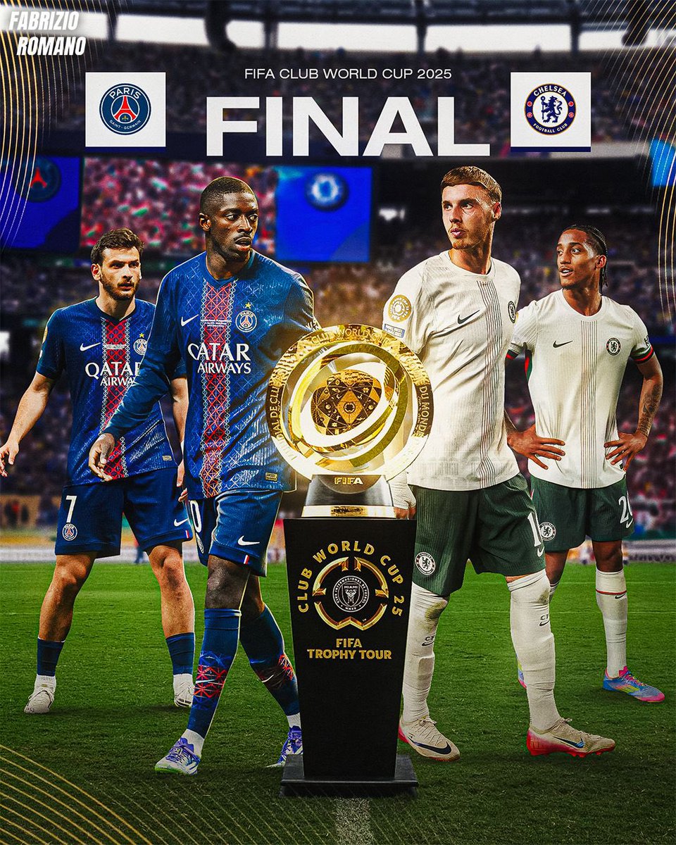 E_SportsFansClub (@esportsfansclub) on Twitter photo 🎉Giveaway! 🎉
₦5000 airtime up for sharing for tonight’s Chelsea vs PSG #ClubWorldCup final!
🏆 4 winners:
🔹1 ESFC member
🔹3 non-members
✅ You must follow our sponsor, <a href="/OmowestStore12/">BELLO MONSURU OMOWEST</a> & <a href="/eSportsFansClub/">E_SportsFansClub</a>
✅ Like & retweet
✅ Predict the score
⏰ Deadline: 8:00pm!
#CHEPSG 🎉Giveaway! 🎉
₦5000 airtime up for sharing for tonight’s Chelsea vs PSG #ClubWorldCup final!
🏆 4 winners:
🔹1 ESFC member
🔹3 non-members
✅ You must follow our sponsor, <a href="/OmowestStore12/">BELLO MONSURU OMOWEST</a> & <a href="/eSportsFansClub/">E_SportsFansClub</a>
✅ Like & retweet
✅ Predict the score
⏰ Deadline: 8:00pm!
#CHEPSG