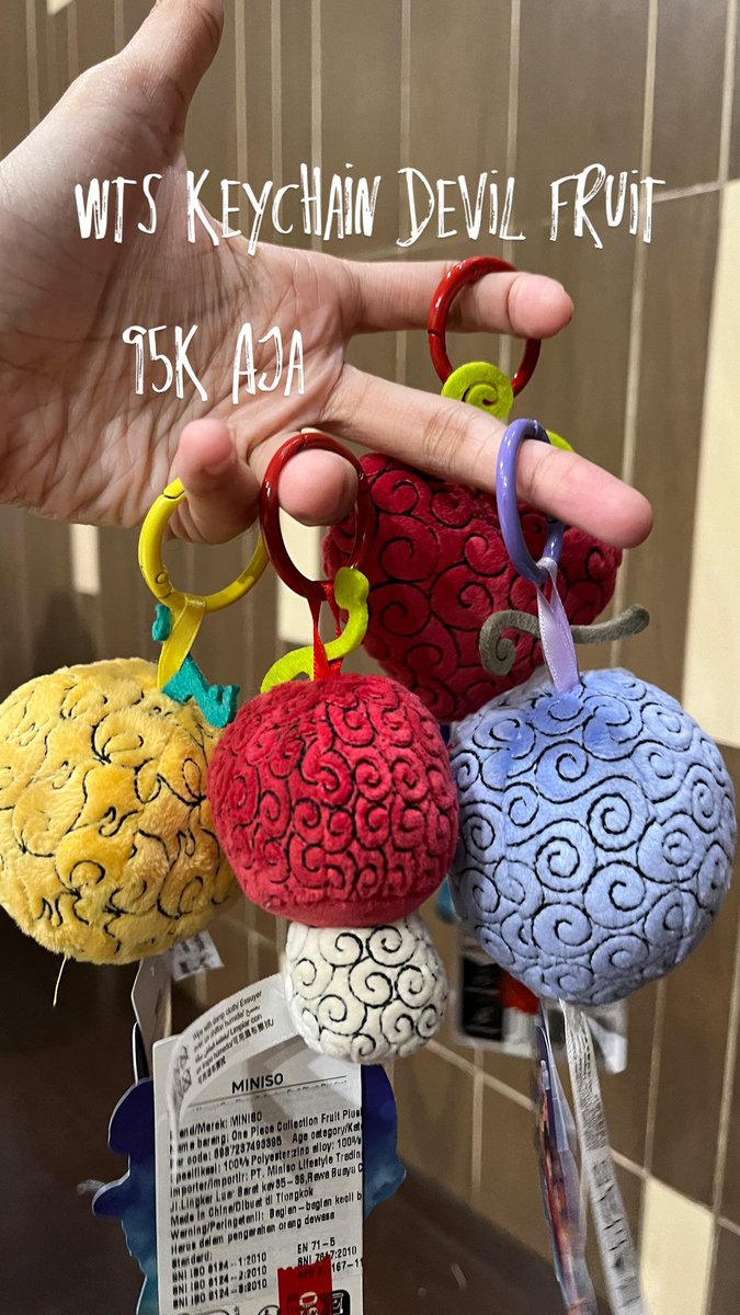 lifiaaml2nd's tweet image. open jastip miniso x one piece lagi, yg minat bisa dm atau ke ig @kitabikin.spesial yaa. pengiriman dari jakpus, bisa gosend atau cos sekitar kemayoran/matraman/manggarai.