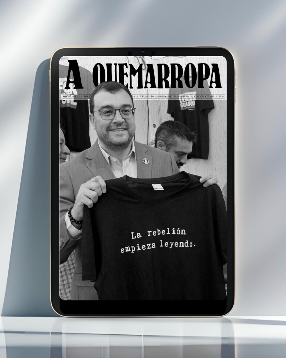 snegra's tweet image. LA REBELIÓN EMPIEZA LEYENDO...
...pero la XXXVIII edición de la Semana Negra se acaba, y con ella, también esta edición de 'A Quemarropa'.
Consulta ya tu AQ en la web, ¡y hasta el año que viene! f.mtr.cool/njelkydmdw