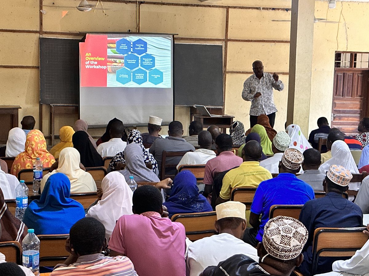 📍Pemba, Zanzibar

🎓 <a href="/udomtheofficial/">The University of Dodoma</a> continues to reaffirm its commitment to improving the quality of education in Zanzibar. Our team is currently facilitating an intensive onboarding session with Trainers of Trainers as part of the Zanzibar Improving Quality of Basic Education