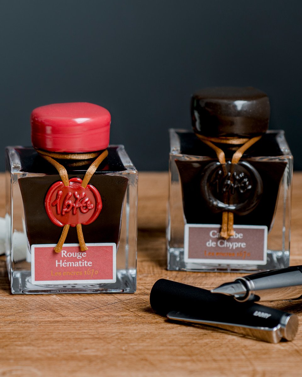 The origins of J. Herbin date back to 1670. Represented in this collection of fountain pen inks 
See the collection >> tinyurl.com/ytct87yr

#purepens #fountainpenink #fountainpen #fountainpens #fountainpennetwork #fountainpengeek #fountainpennerd #stationery #stationerygeek