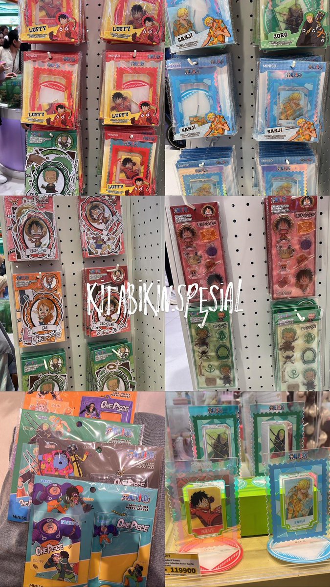 lifiaaml2nd's tweet image. lesgoo yg mau jastip miniso x one piece