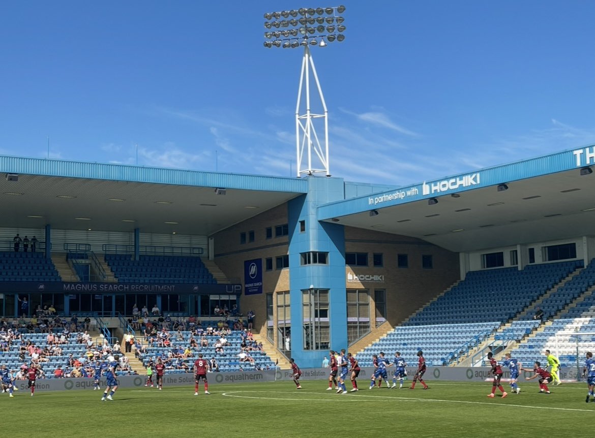 🎥 MATCH DAY LIVE: MORE MINUTES IN THE TANK!!

🗓️ 12th July 2025
🏆 Pre-season friendly 
🆚 Reading 
🏟️ Priestfield Stadium     

A first home outing of the summer ended in stalemate versus League 1 outfit Reading, but it certainly wasn’t a game lacking in good moments or goal