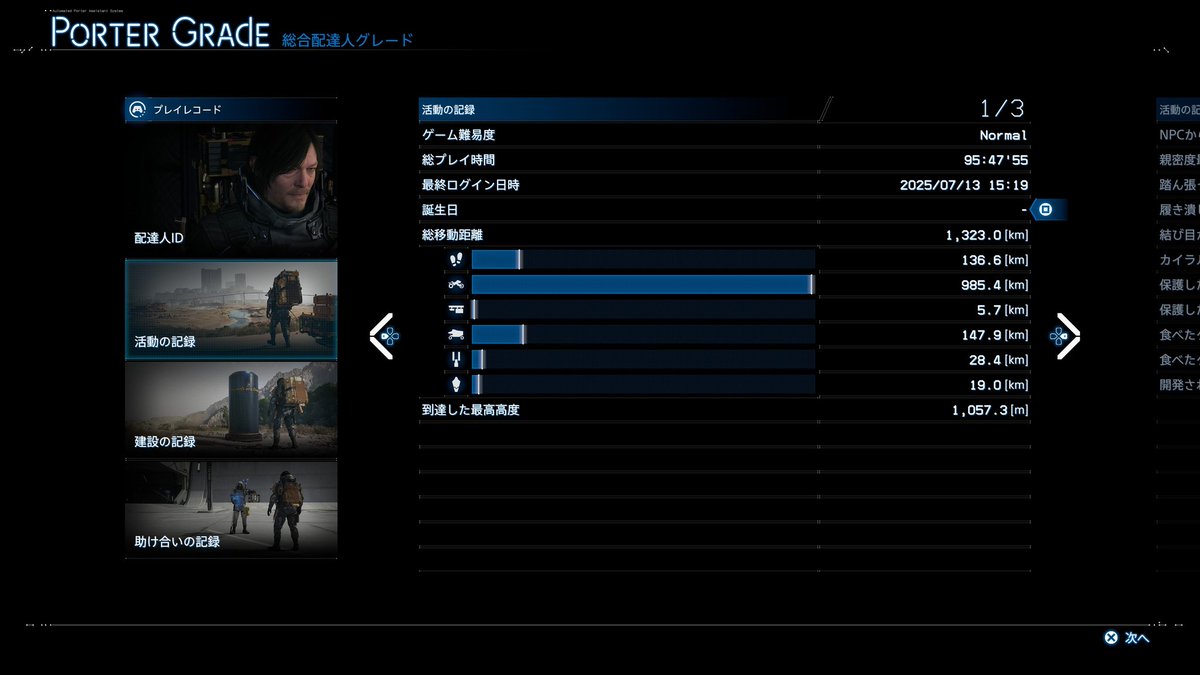 デスストランディング2クリアした