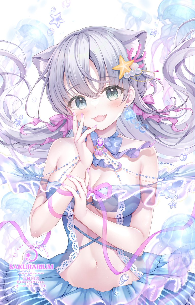 momorinさま専用（原画）月と桜の二重奏【水彩画】ほか　3点おまとめ momorinさま専用（原画）月と桜の二重奏【水彩画】ほか 3点おまとめ