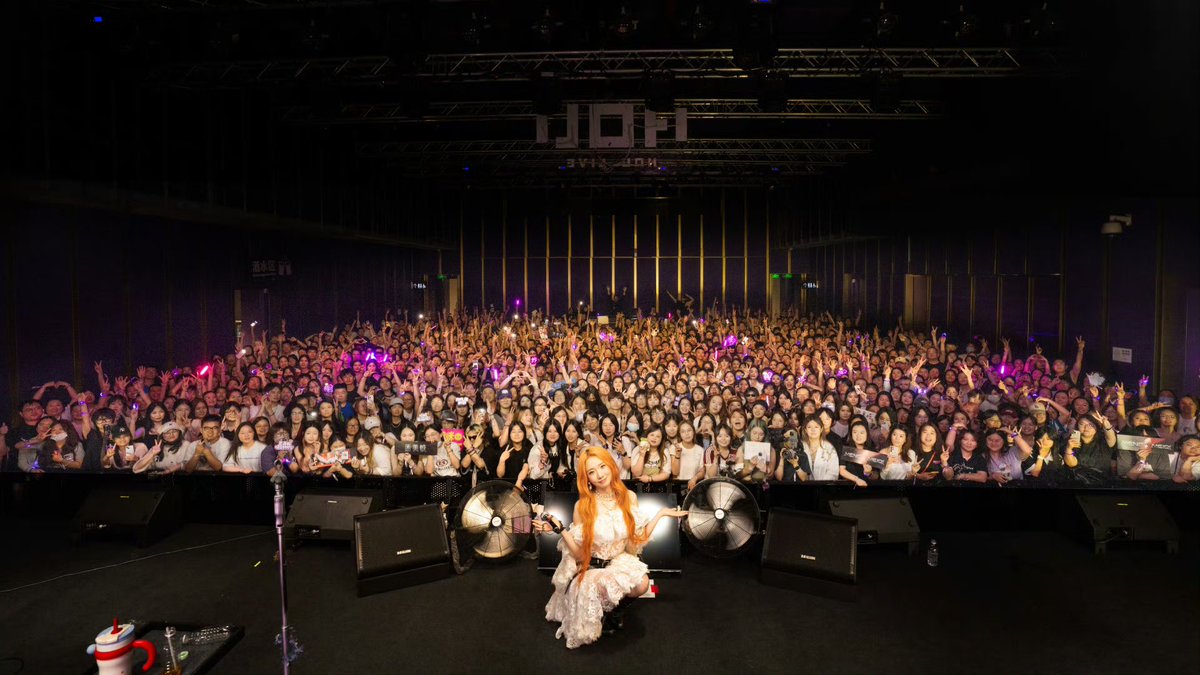 m_meiqifanspage's tweet image. #mengmeiqi  [Meiqi’s Weibo updates]
20250713 
  
Is a wrap. Thanks for coming 💜

#เมิ่งเหม่ยฉี #孟美岐 #맹미기 #미기 #mmq #meiqi
