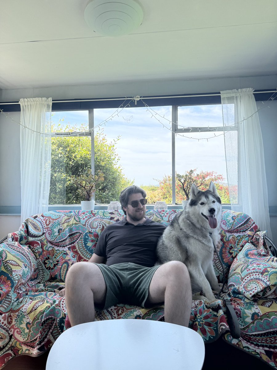 TheApexHound's tweet image. Lovely little weekend away with the pups 🐺