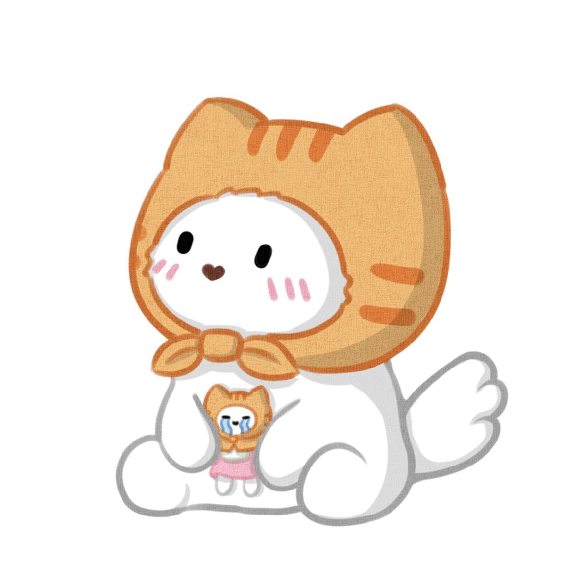 klost11's tweet image. 💚🩷：🥳🥰
🐶：🥺

Fine……🥲

#MilkLove #มิ้ลค์เลิฟ #MUVMUV