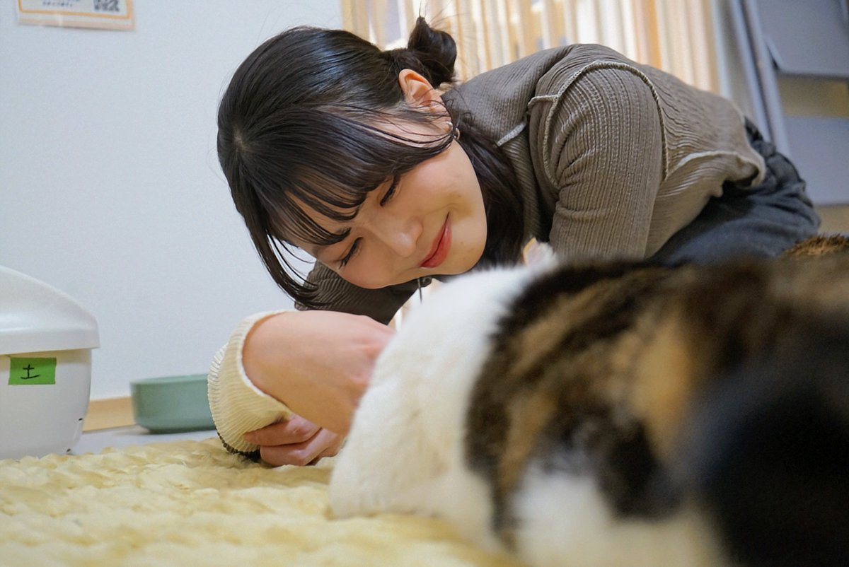 そういえばこの日は自然な笑顔がいっぱい見れてたな😊
やっぱり猫には勝たれへん…😺

 #笑顔が可愛いモデルさん
にのさん<a href="/n_came39/">にの</a> 
<a href="/fruits_photo/">fruits撮影会(フルーツ撮影会)</a>