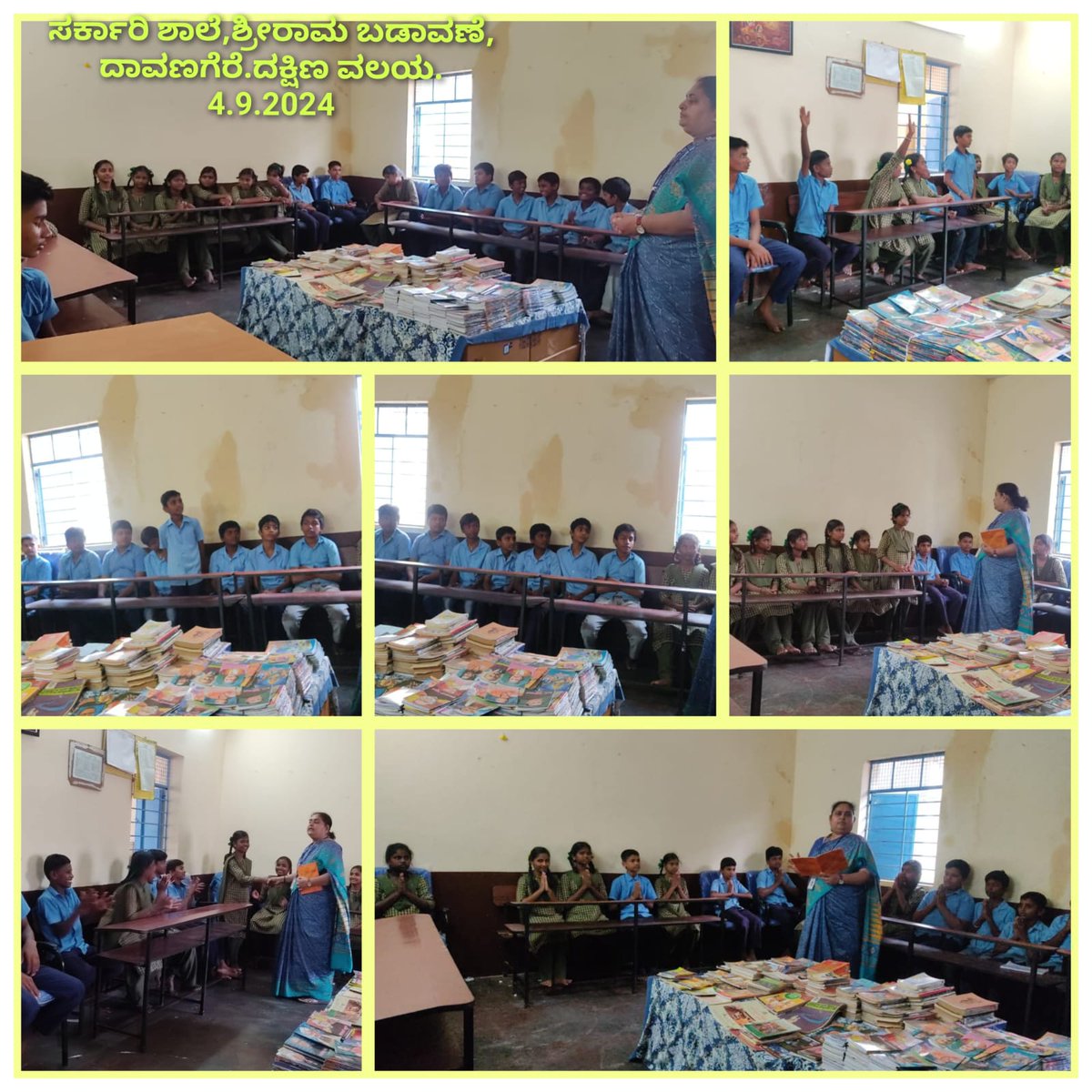 In Davanagere District, U-shape seating arrangement was introduced experimentally (no more back benchers) for two consecutive months in the year 2024 to provide equal opportunities to all students by Smt. Nagaveni, a teacher at the Government School of Sri Rama Layout. #inclusion