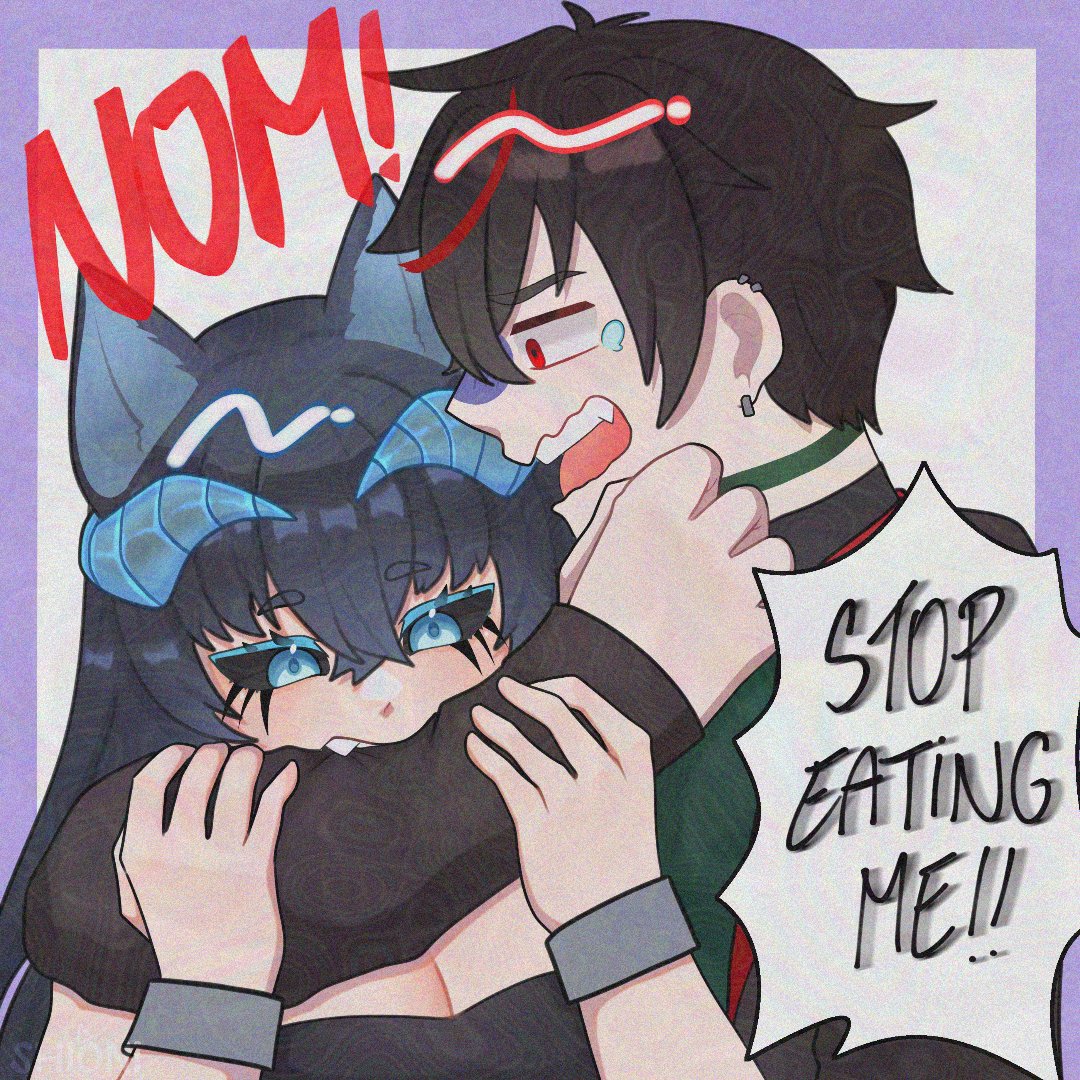 Fuyuumi Shirou ❄🐺 Demonic Frost Wolf ➡ DoKomi'25 (@fuyuumishirou) on Twitter photo I, Fuyuumi Shirou, hereby declare I will stop trying to eat <a href="/SushiHebi/">Sushi Uenohebi|Snake God 🍣🐍【EN Vtuber】</a> 😇 I, Fuyuumi Shirou, hereby declare I will stop trying to eat <a href="/SushiHebi/">Sushi Uenohebi|Snake God 🍣🐍【EN Vtuber】</a> 😇