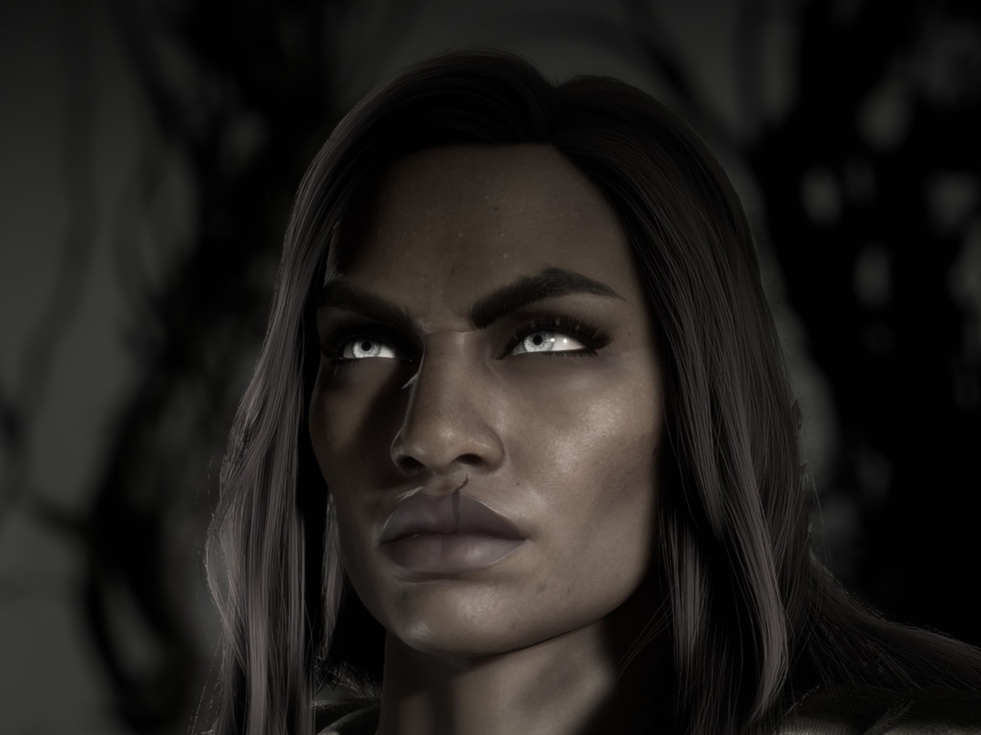 l0ve3sick_dyk3's tweet image. I do have a bit of an obsession I think because I did this from memory (I would have done short hair but the way the long hair moves in Veilguard has me in a chokehold)
