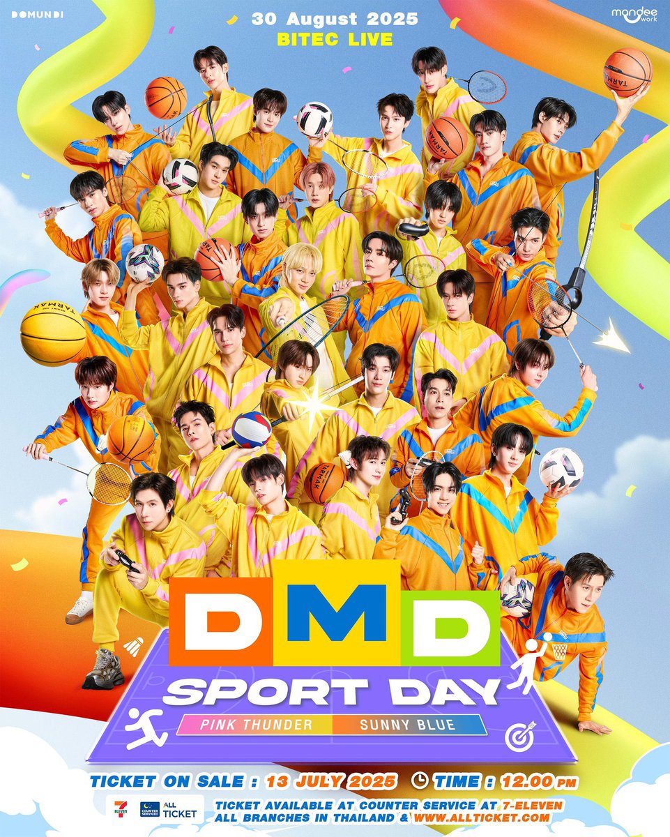 xxjmxmm's tweet photo. [ ลูกค้าฝากขาย ] 
DMD SPORT DAY 🏸⚽️🏀🏹🎮

♡ Area B2 row G 
♡ ราคา 3900฿
♡ นัดรับจ่ายสดตามแนว bts 

สนใจ dm สอบถามเพิ่มเติมค่ะ

#DMDSPORTDAY
#กีฬาสีดูมันดิ 
#domunditv https://t.co/8U2ewM5lZi