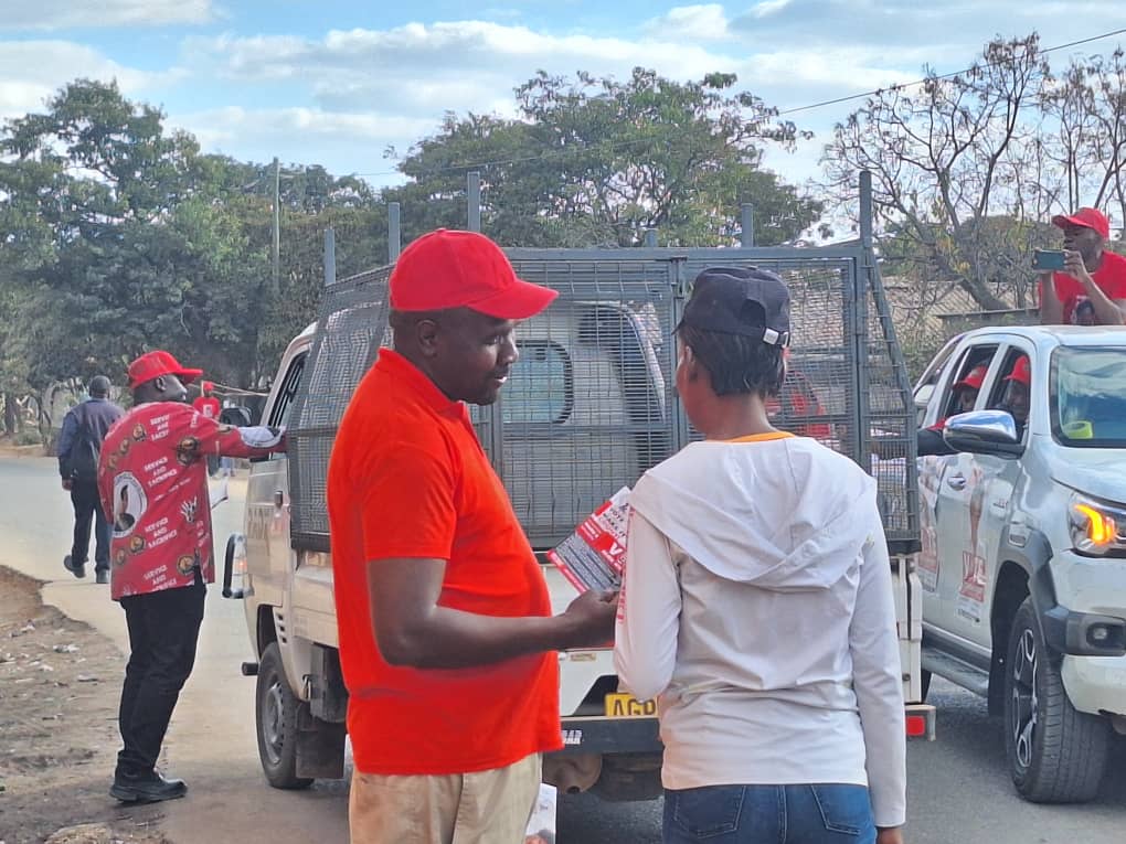 We have our boots on the ground in Epworth. Our campaign team is doing fantastically well and the response from the electorate is super. Hey.. Zvigananda here we come!