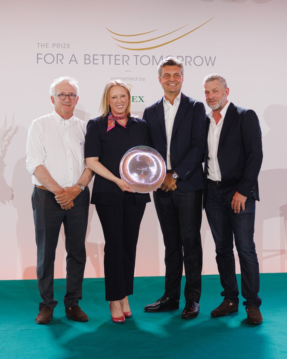 Morgan Pressel won the prize for a better tomorrow, by @rolex.

#EvianChamp | #LPGATour