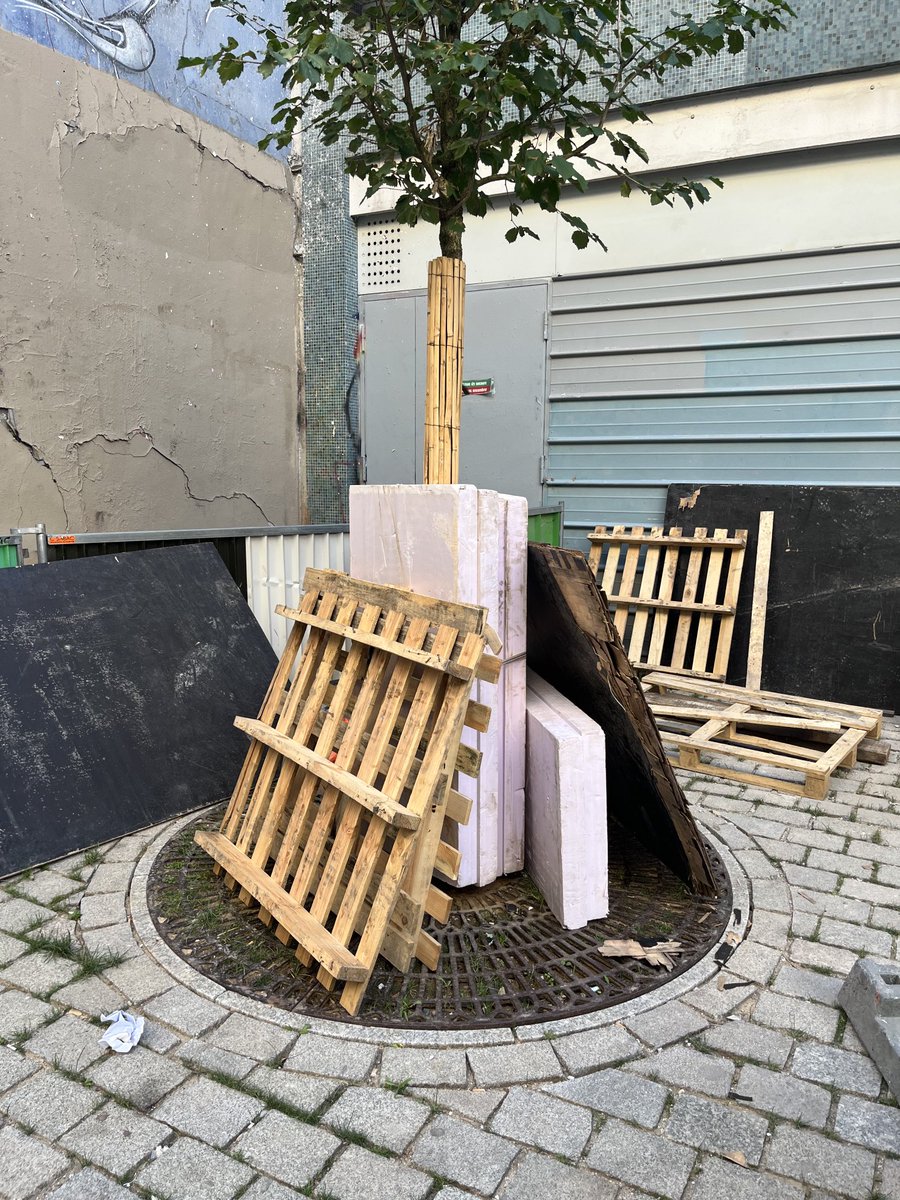 Collectif_10eme's tweet photo. Rue de #lancry la mairie engage des travaux devant l’entrée du gymnase et de l’école . Elle plante 1 arbre . Je vous laisse juger de la situation. Qui autorise ça. Ça se passe juste devant l’entrée du bâtiment public. Il y a pourtant plusieurs employés communaux sur place🧐 https://t.co/7PRP9KBnHf