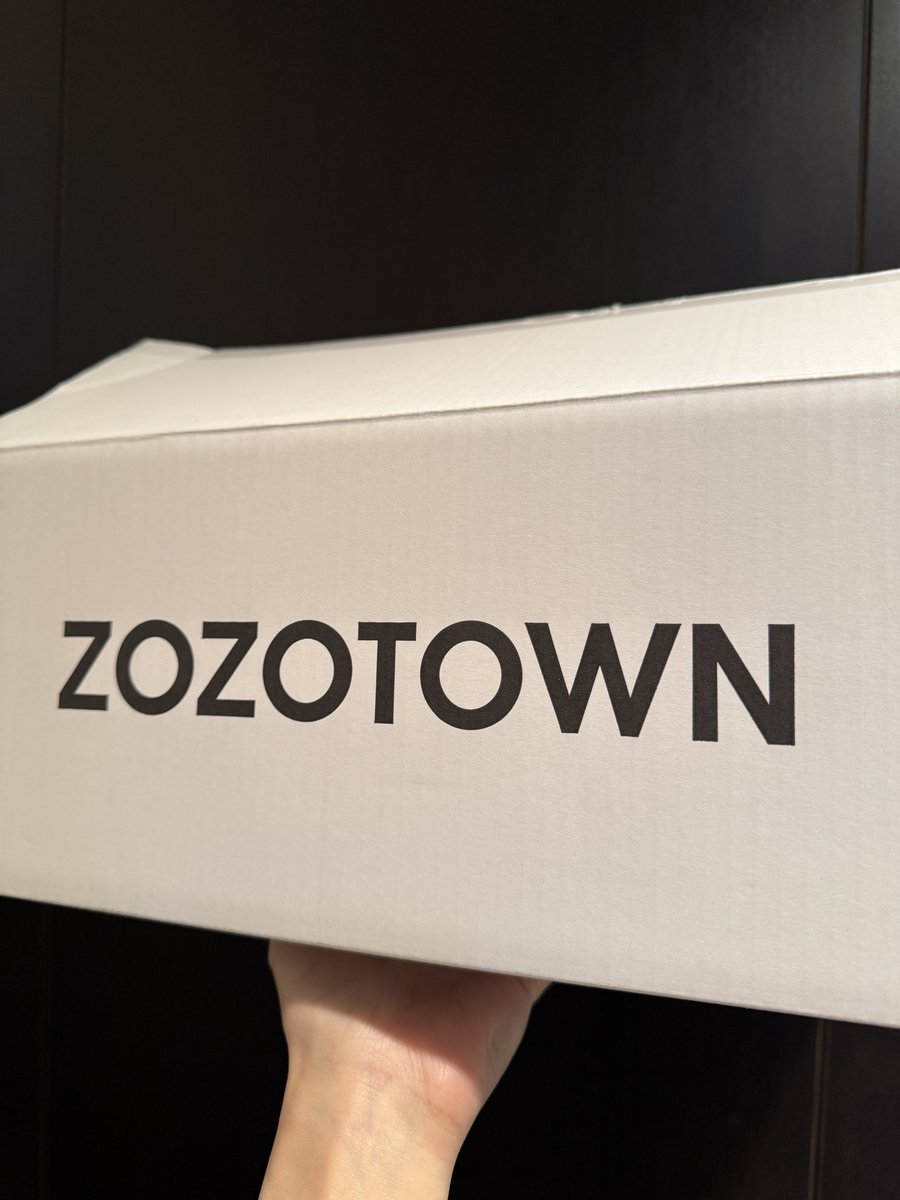 chiyomaruco's tweet image. やったー白箱！
#ZOZOSALE箱CP