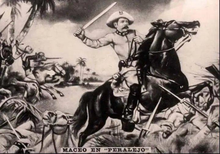 Hoy #CorazónRojo recuerda el combate de Peralejo, acción del Ejército Libertador liderada por Antonio Maceo. A pesar de que falló la sorpresa inicial, asestó una importante derrota a los españoles y acrecentó el prestigio de los mambises. #IzquierdaLatina
#CubaViveEnSuHistoria.